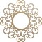 Ekena Millwork Reims Wood Fretwork Pierced Ceiling Medallion, Hickory, 40"OD x 15 1/4"ID x 1/4"T CMWP40X40X0250REHI - alternate 1